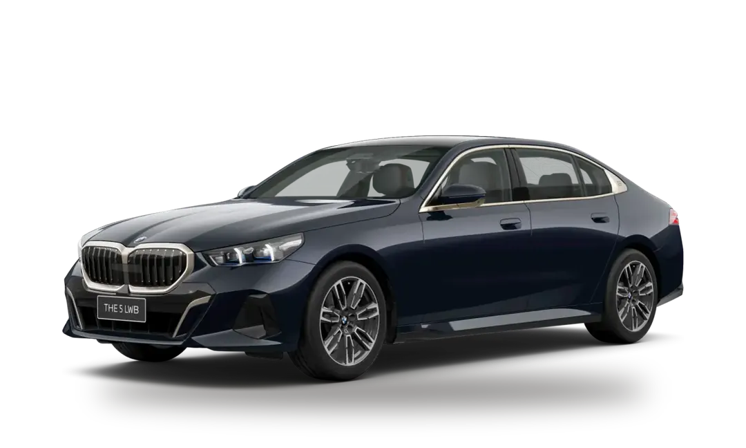 BMW 5 Series LWB in Carbon Black Metallic