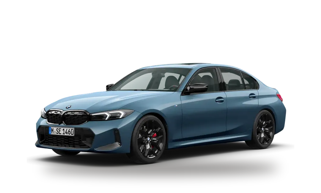 BMW M340i in Arctic Race Blue Metallic